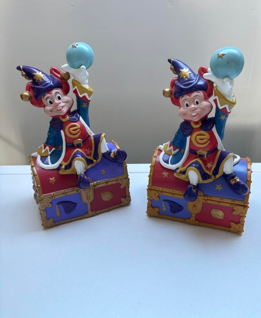 2x Pardoes spaarpot (Efteling) uitgegeven door ABN AMRO, Verzamelen, Spaarpotten, Ophalen of Verzenden, Gebruikt, Overige thema's