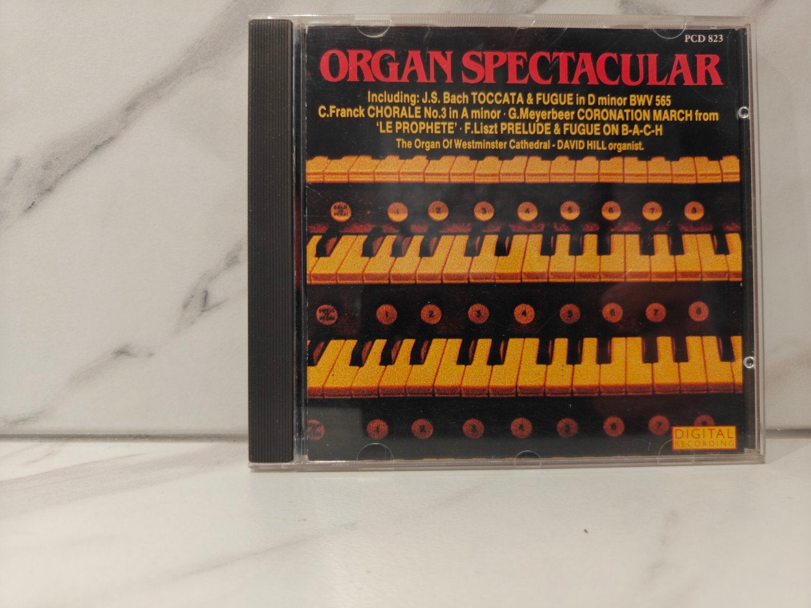 orgelcd David Hill - Organ spectacular: Organ of Westminster, Ophalen of Verzenden, Barok, Gebruikt, Overige typen