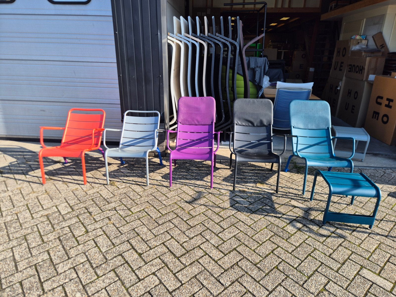 laatste gebruikte/demo low chairs van dit seizoen