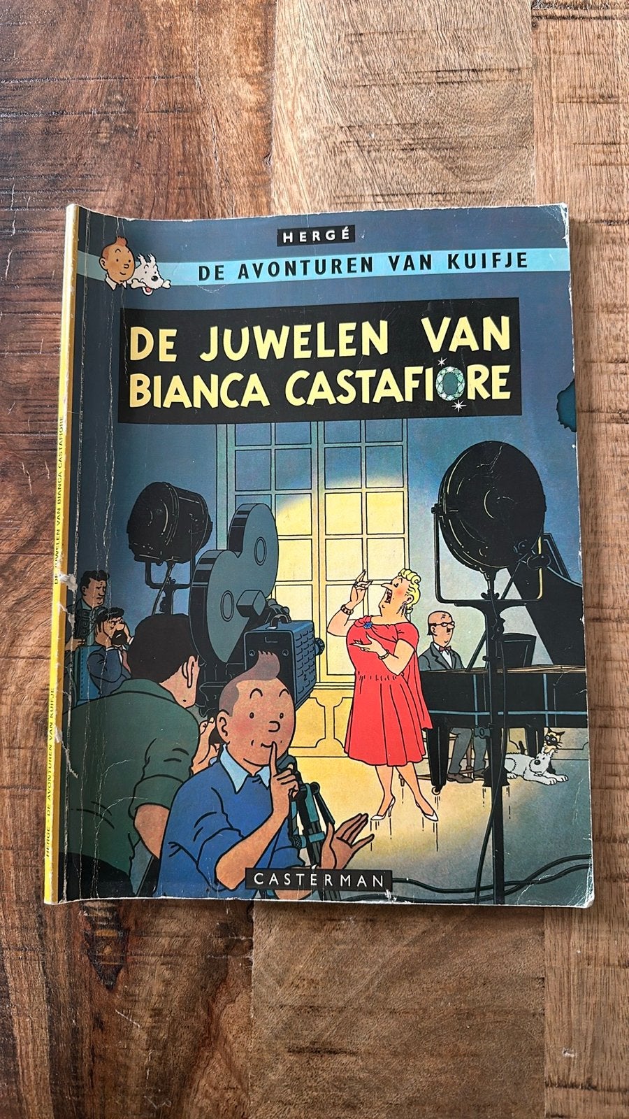 Kuifje: De Juwelen van Bianca Castafiore - Hergé, Boeken, Stripboeken, Eén stripboek, Ophalen of Verzenden, Gelezen