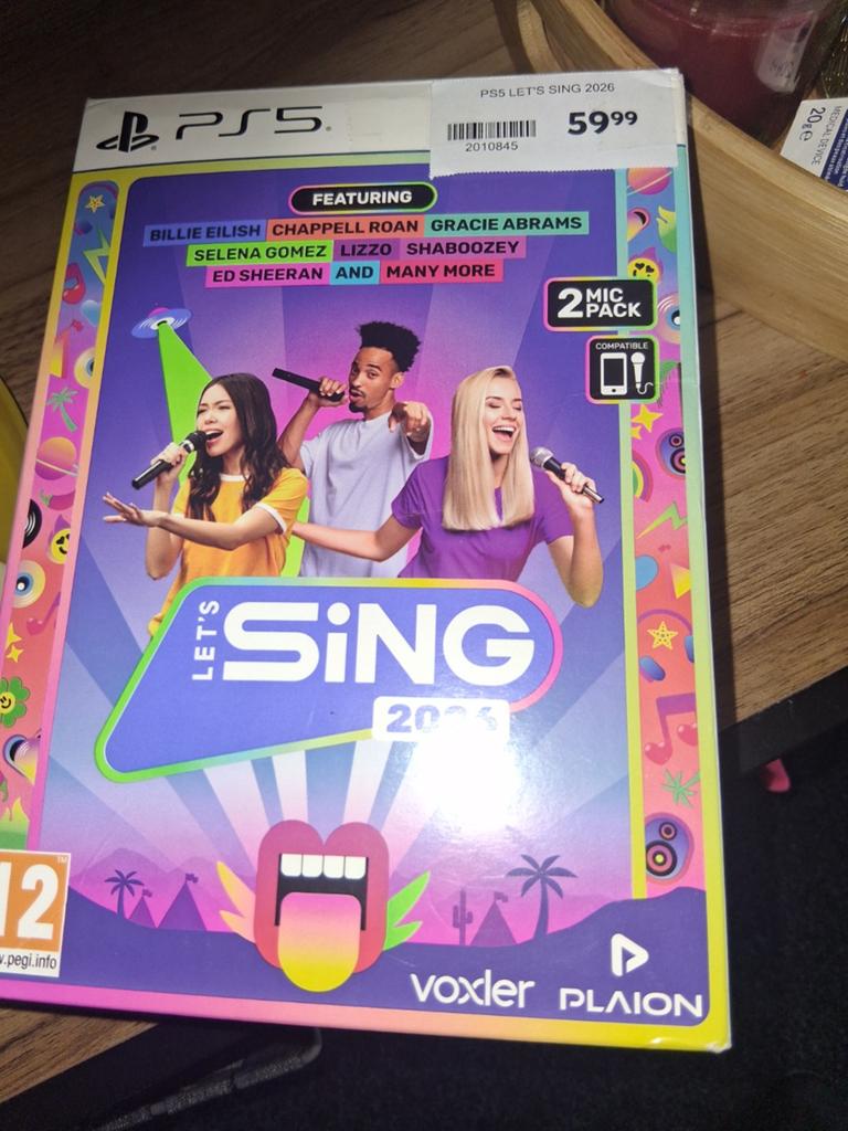 Let's Sing 2026 PS5 - Zo goed als nieuw, Ophalen of Verzenden