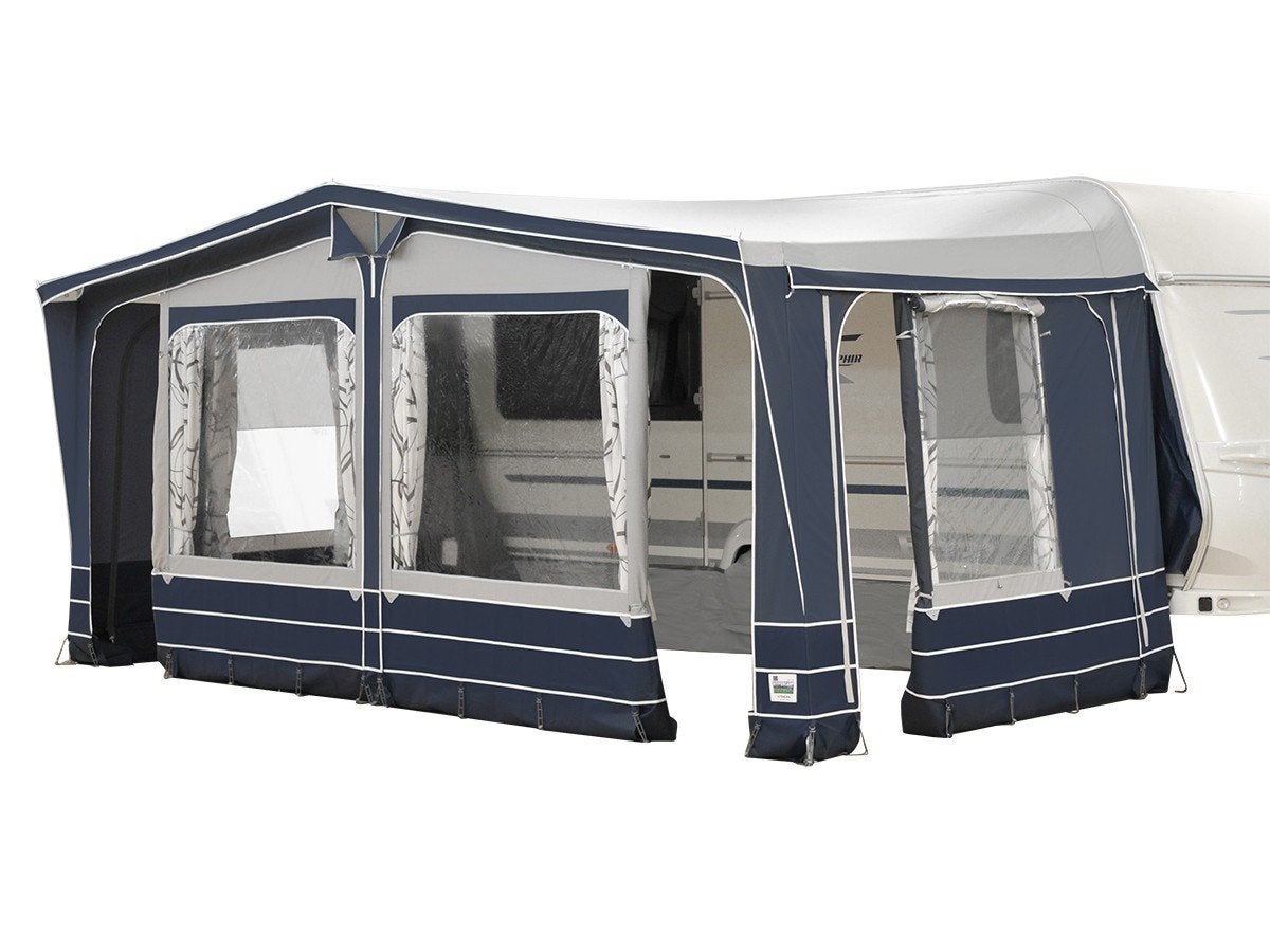 Ten Cate Riva 270 voortent met stalen frame, compleet en zo, Ophalen, Gebruikt