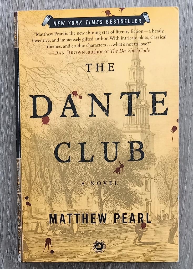 The Dante Club: A novel PB Matthew Pearl - Boston 1865, Boeken, Ophalen of Verzenden, Gelezen