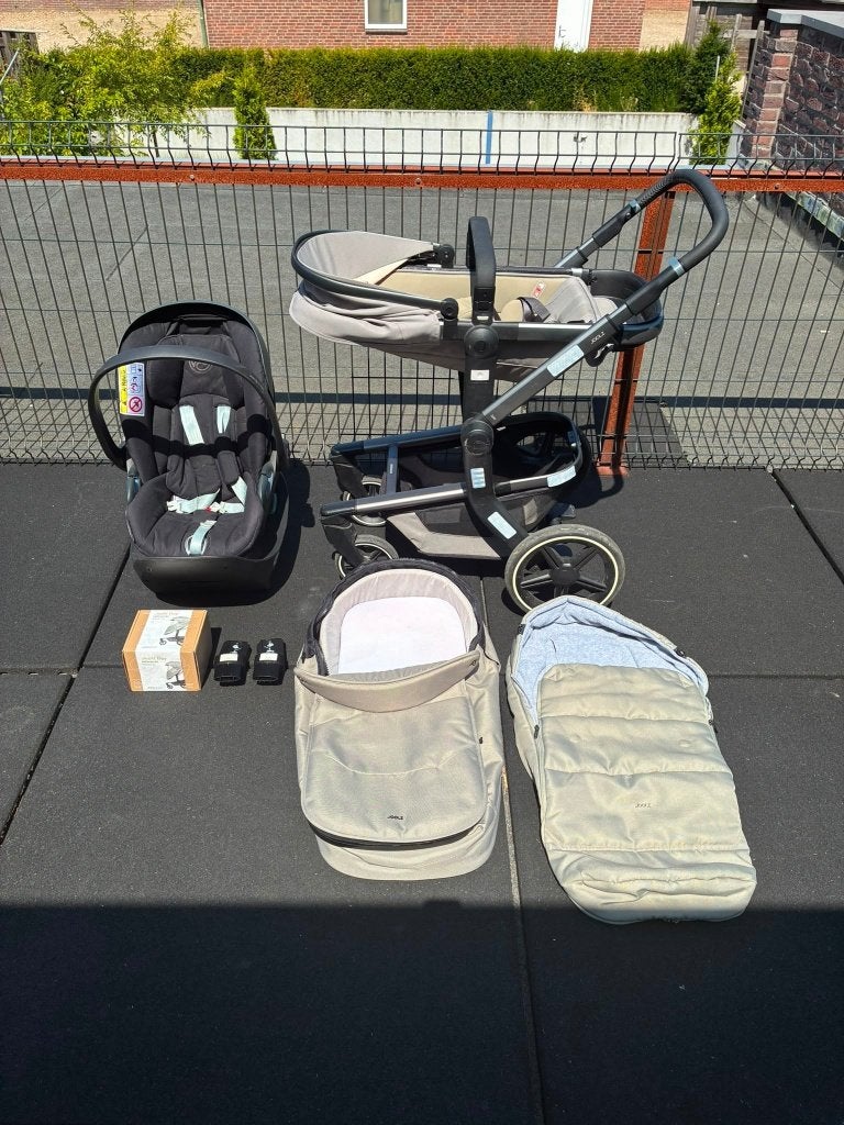 Joolz kinderwagen compleet + Cybex kinderstoel + voetenzak, Kinderen en Baby's, Ophalen, Gebruikt, Kinderwagen, Overige merken