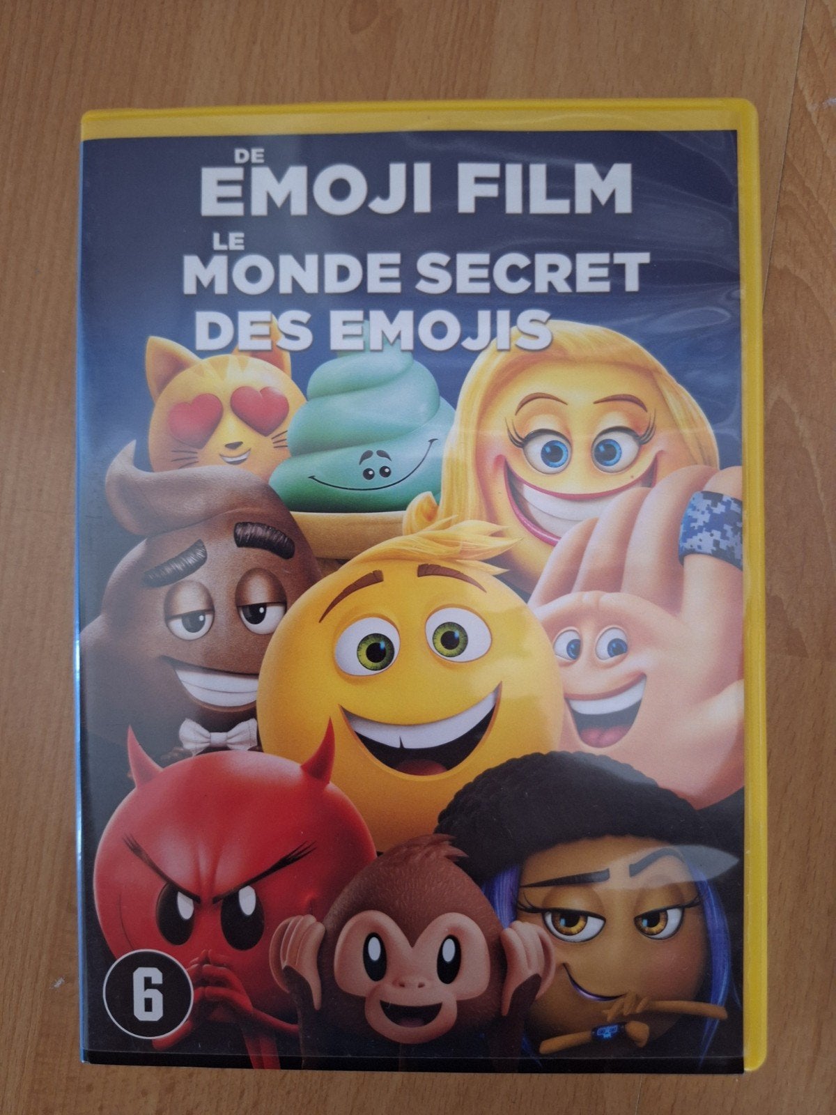 De Emoji Film - Le Monde Secret Des Emojis (DVD), Animatie, Ophalen of Verzenden, Vanaf 6 jaar, Nieuw in verpakking