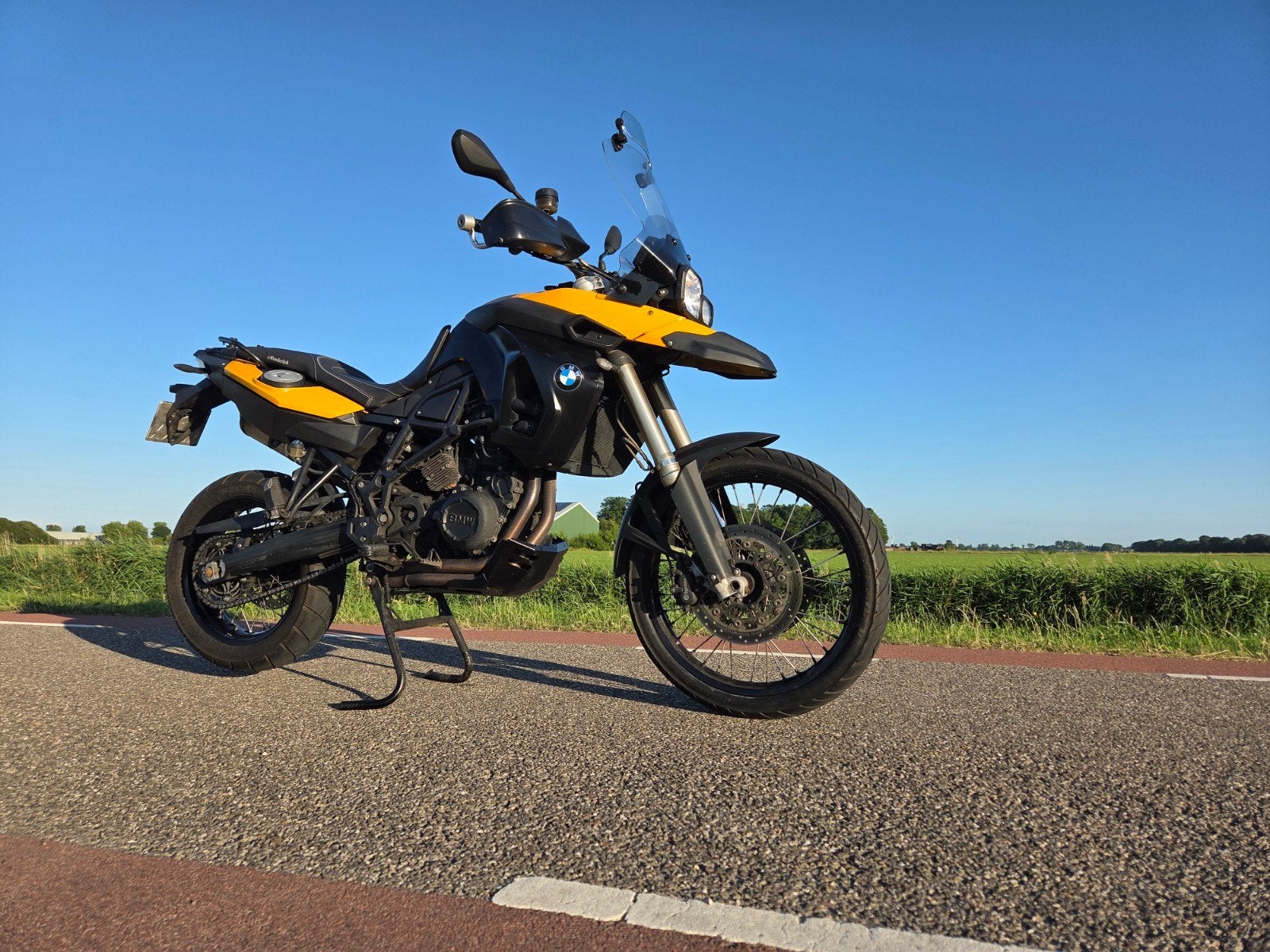 BMW F 800 GS ADVENTURE ABS 2009 NAV WUNDERLICH SCHERM KOFFER, 2 cilinders, Gebruikt, Handvatverwarming, Particulier
