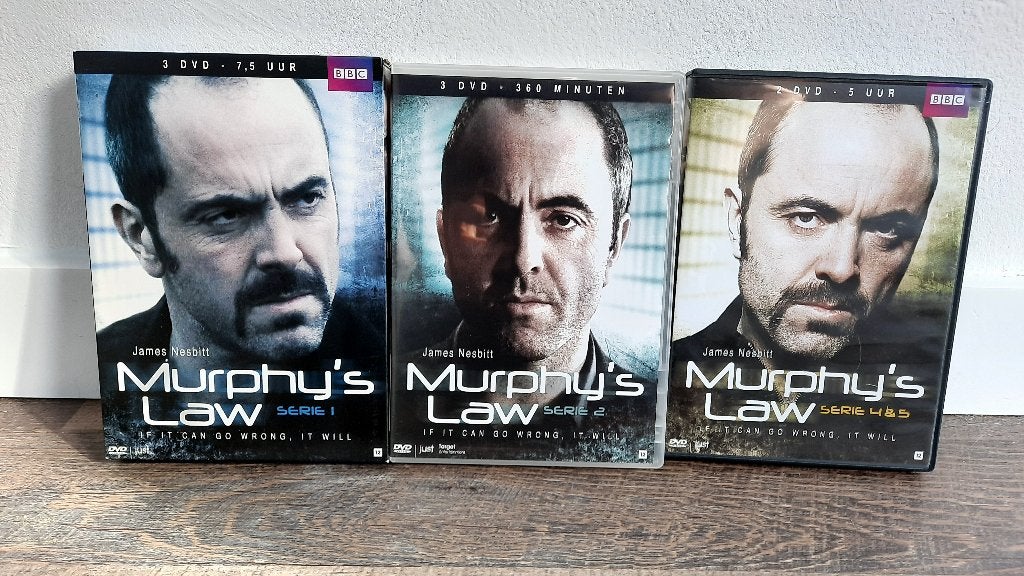 Murphy's Law Complete TV Serie DVD Boxsets BBC, Alle leeftijden, Ophalen of Verzenden, Gebruikt, Drama