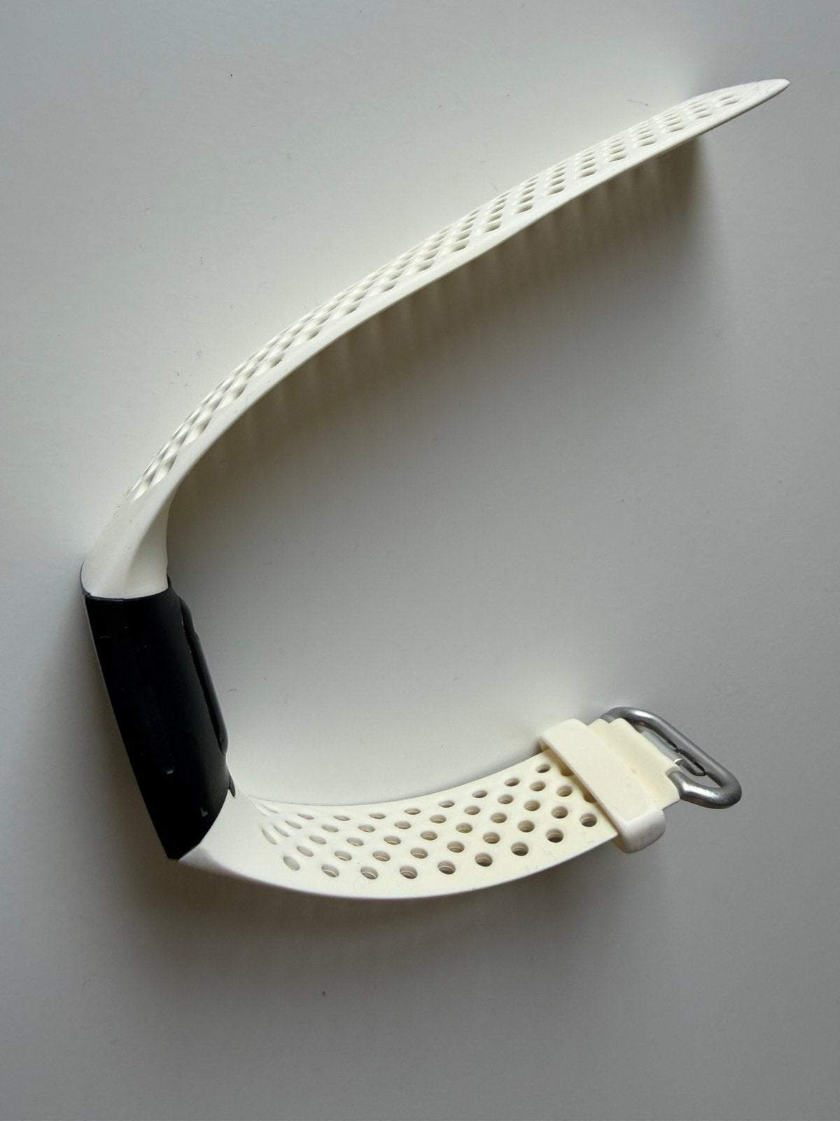 Fitbit Charge 4 met laadkabel - Wit/Zwart, Ophalen of Verzenden, Gebruikt, Wit
