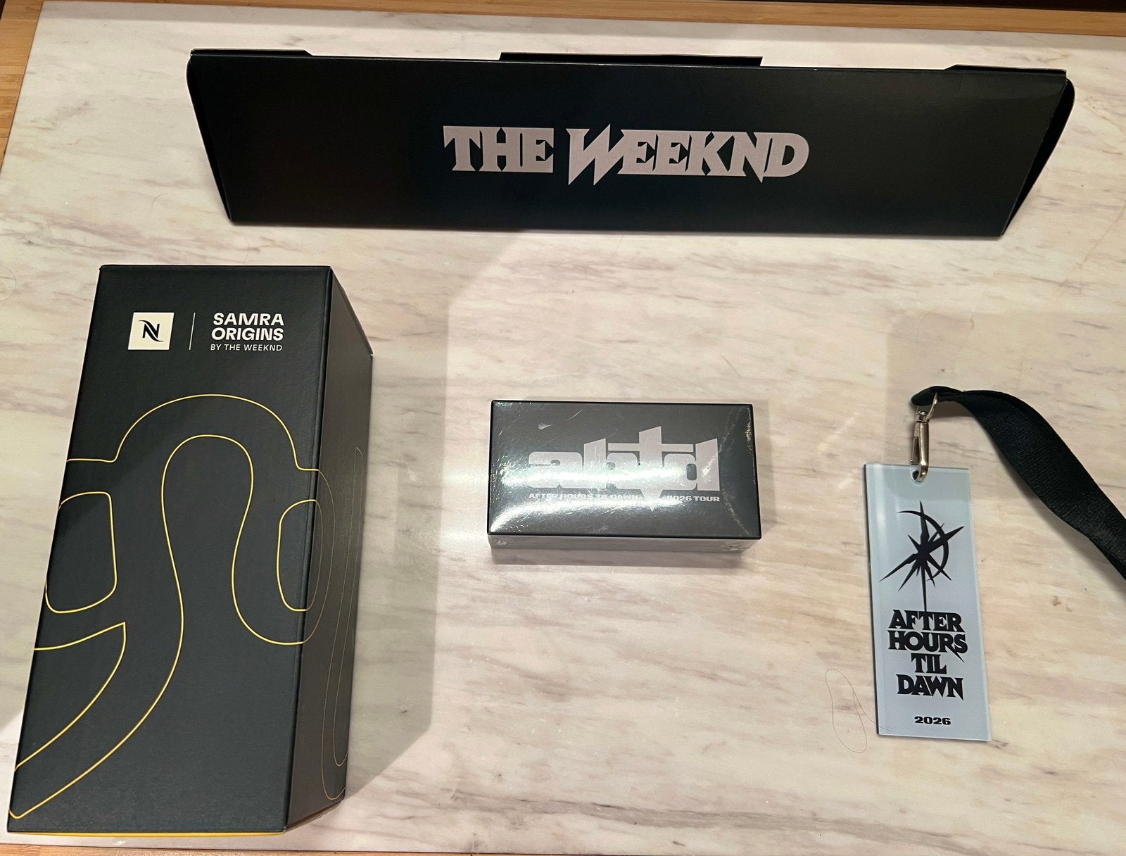 The Weeknd VIP pakket (Amsterdam of Zwolle ophalen), Ophalen, Nieuw