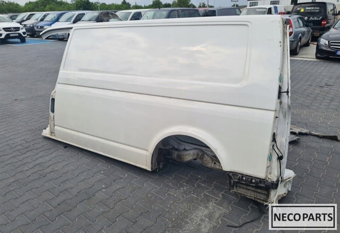 VW TRANSPORTER LB9A COMPLEET LINKS ZIJ KANT SNIJ DEEL ACHTER, Gebruikt, Volkswagen, -, Ophalen of Verzenden
