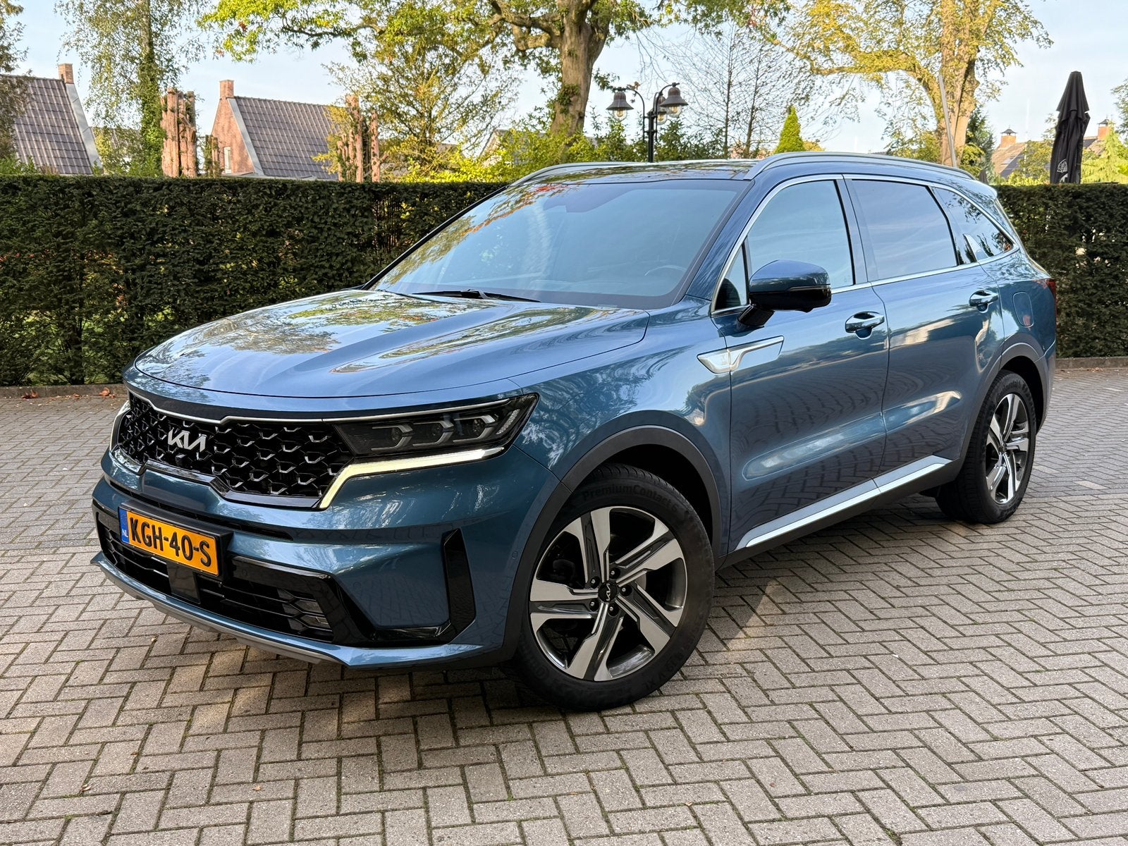 Kia Sorento 1.6 PHEV ExecutiveLine 7p | Trekh | Fabrieksgar, Auto's, Zwart, 7 stoelen, 1957 kg, Dealer onderhouden