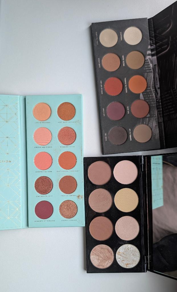 Makeup palettes ZOEVA en Revolution, Ophalen of Verzenden, Zo goed als nieuw, Make-up, Overige kleuren