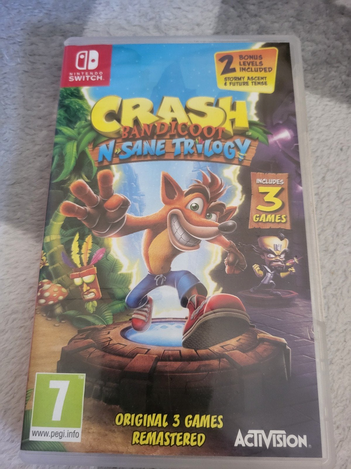Just Dance 2020 & Crash Bandicoot N Sane Trilogy (Switch), Spelcomputers en Games, Games | Nintendo Switch, Gebruikt, Overige genres