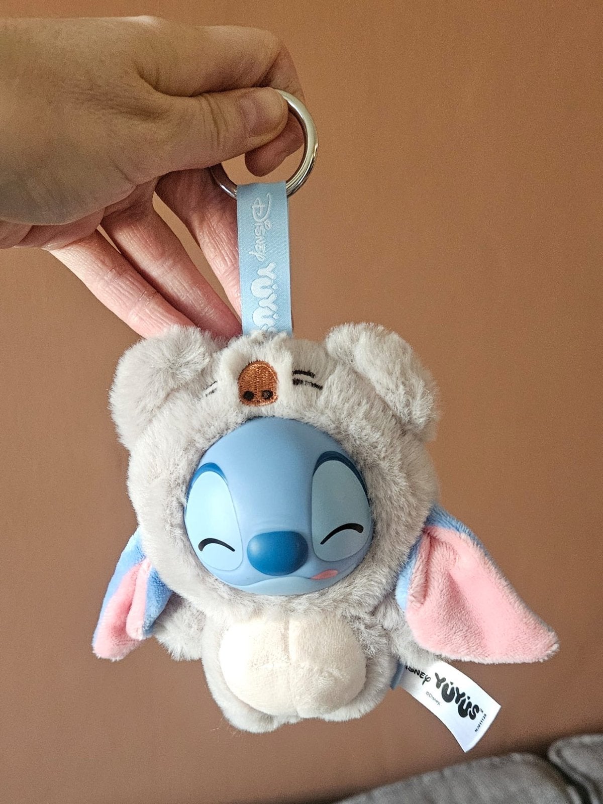 Disney YUYUS Stitch Koala Knuffel Sleutelhanger, Ophalen, Overige figuren, Nieuw, Beeldje of Figuurtje