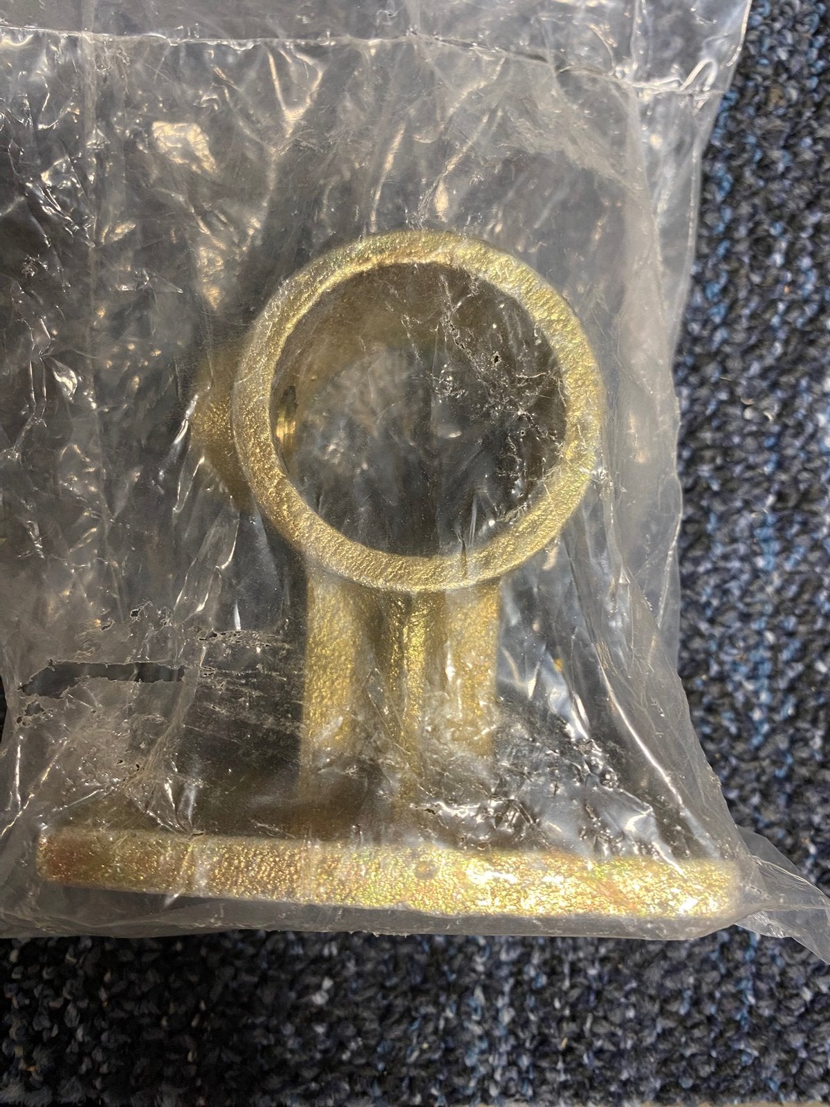 Buiskoppeling Leundrager Goudkleurig  Ø 33.7 mm (5 st), Ophalen of Verzenden, Nieuw