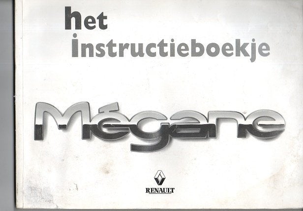 instruktieboekje renault megane 1998, Verzenden