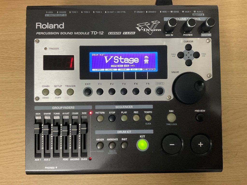 ROLAND TD 12/ALESIS CRIMSON 2, Muziek en Instrumenten, Ophalen of Verzenden, Gebruikt, Roland, Elektronisch