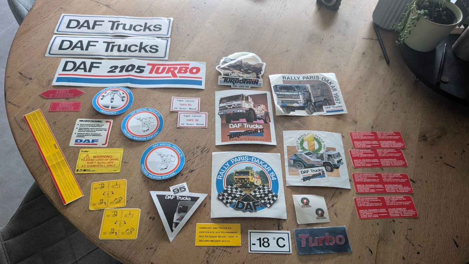 Daf Truck en special products stickers, Ophalen of Verzenden, Nieuw, Auto of Motor