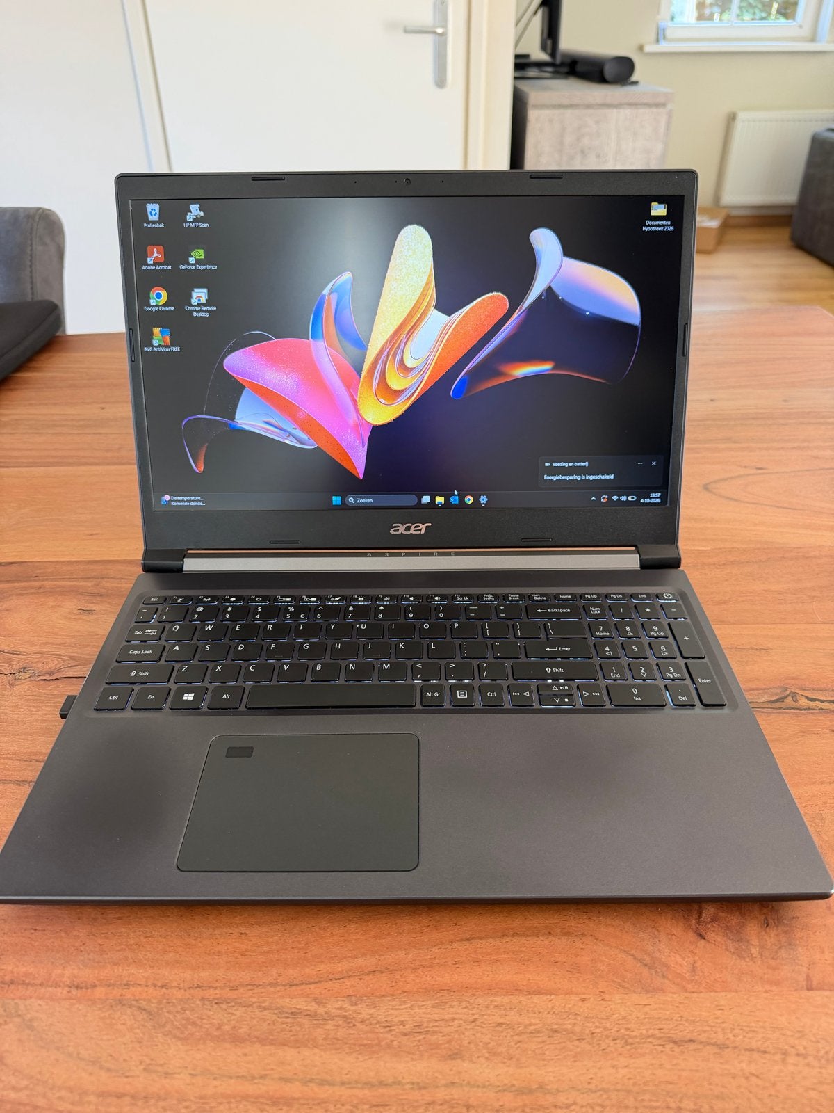 Acer Aspire 7 A715-75G-71MG - i7-9750H, GTX1650, 8GB RAM, 50, Computers en Software, Gebruikt, Met videokaart, 2 tot 3 Ghz, 8 GB