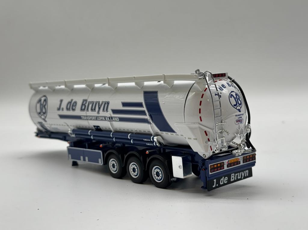WSI LAG HOBUR KIPPER BULK TRAILER de BRUYN, Hobby en Vrije tijd, Modelauto's | 1:50, ., Nieuw, Ophalen of Verzenden, .