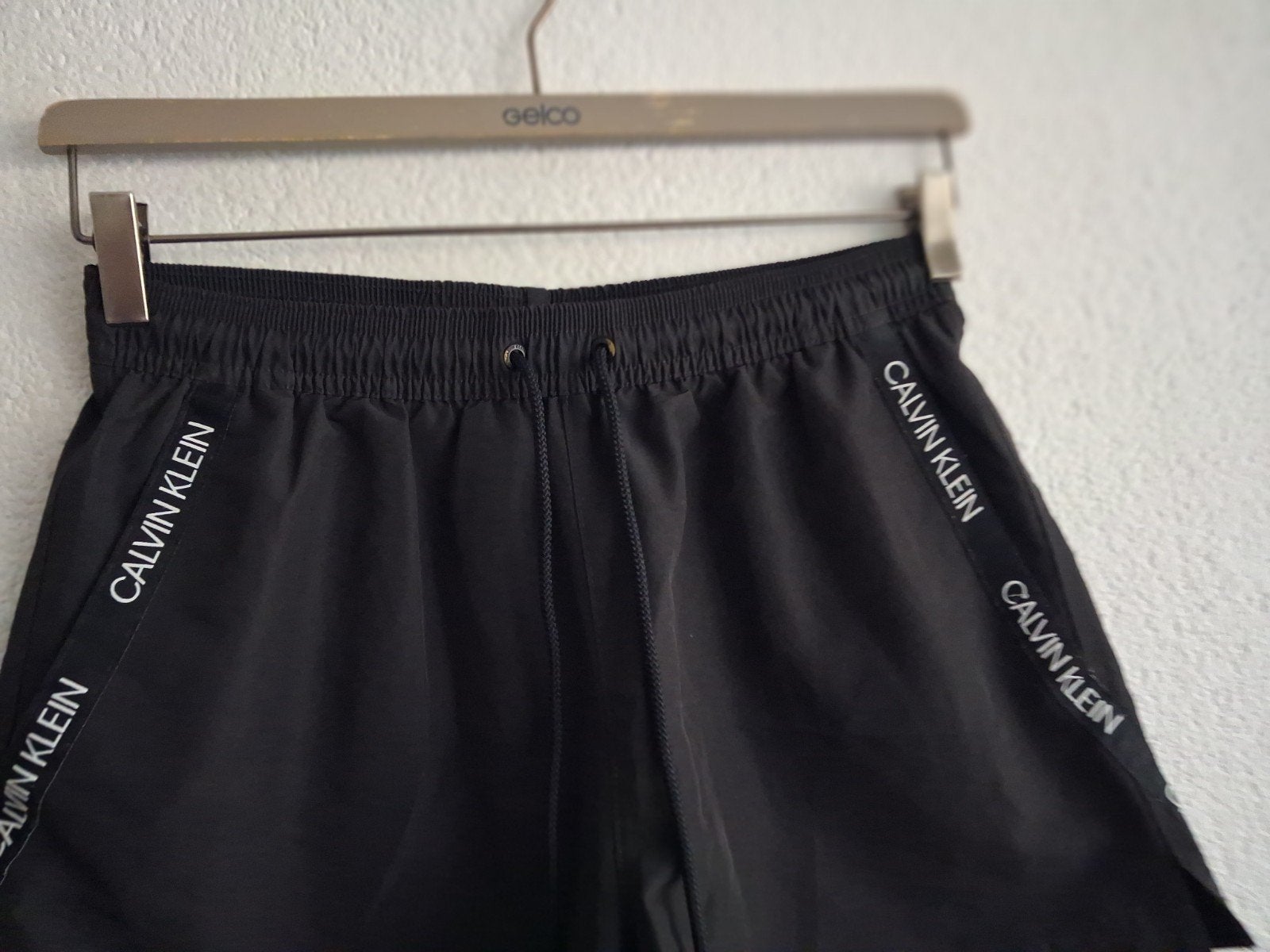 Calvin Klein Zwemshort Zwart - Maat S, Kleding | Dames, Zwart, Ophalen of Verzenden, Zo goed als nieuw, Zwembroek of Short