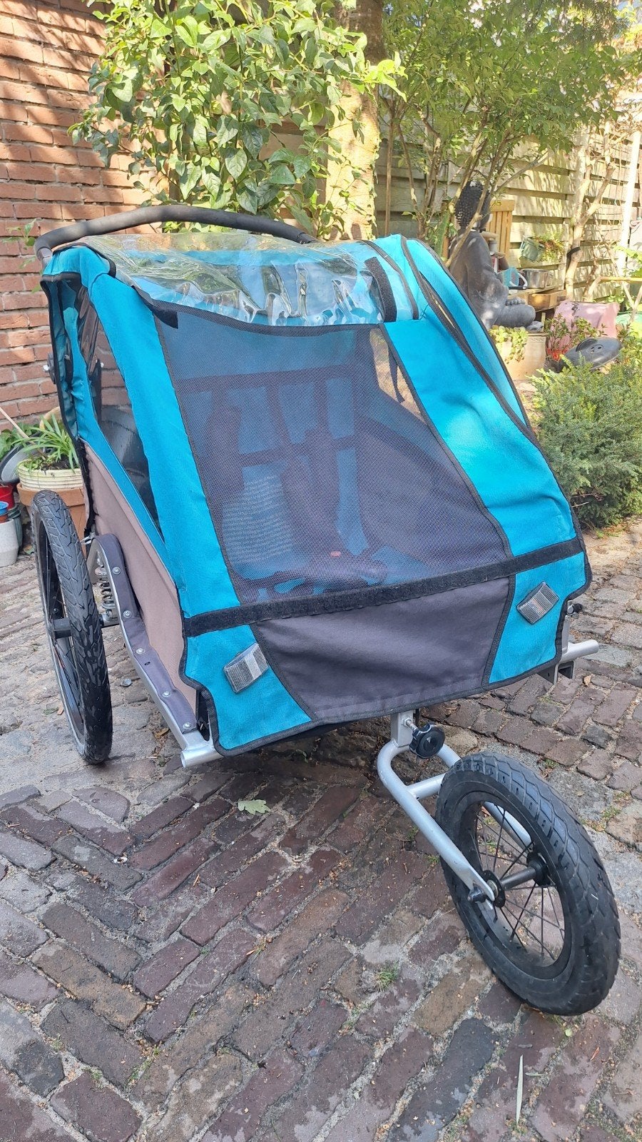 Kinderfietskar, Fietsen en Brommers, Ophalen, Gebruikt, Opvouwbaar, Prophete