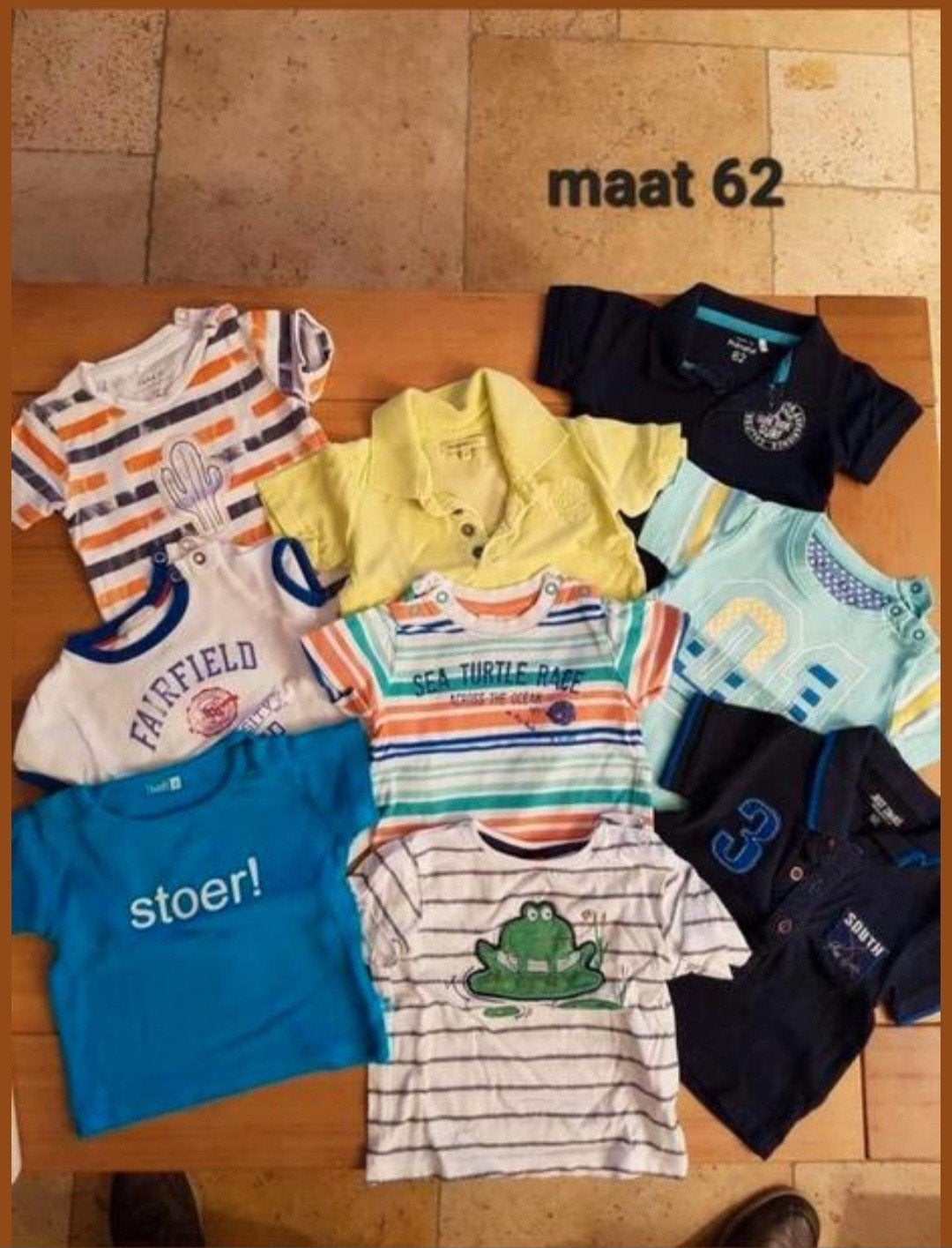 Kleding jongen maat 62 / 68 zomer, Kinderen en Baby's, Babykleding | Maat 62, Ophalen of Verzenden, Gebruikt, Jongetje