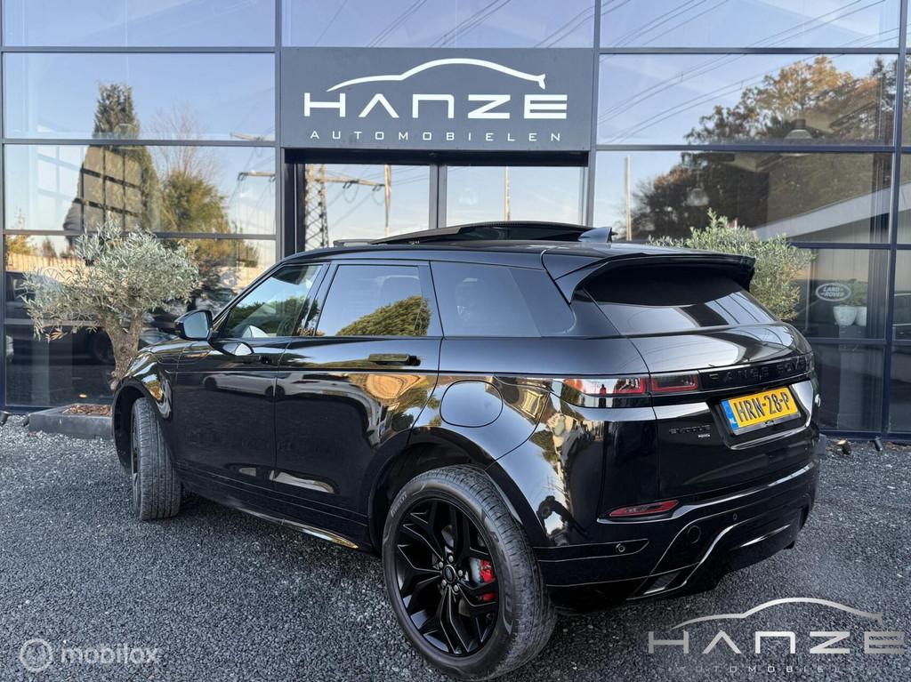 Land Rover Range Rover Evoque P300e AWD R-Dynamic HSE Pano H, Automaat, 309 pk, Euro 6, Zwart