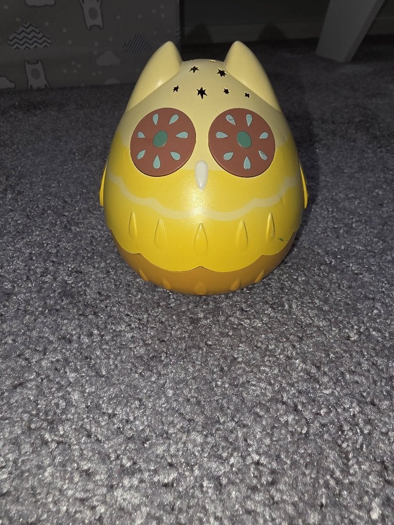 Bing uil nachtlampje projector, Ophalen of Verzenden, Zo goed als nieuw, Overige typen, Met licht