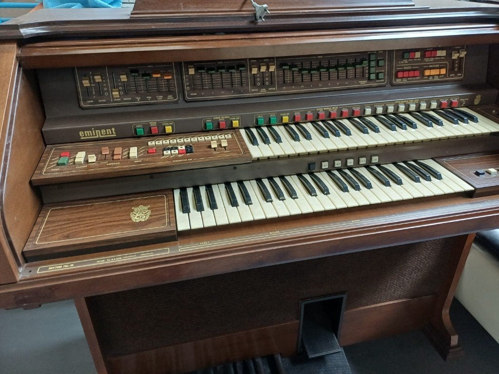 Eminent Solina F225 orgel, Ophalen, Gebruikt, 2 klavieren, Orgel