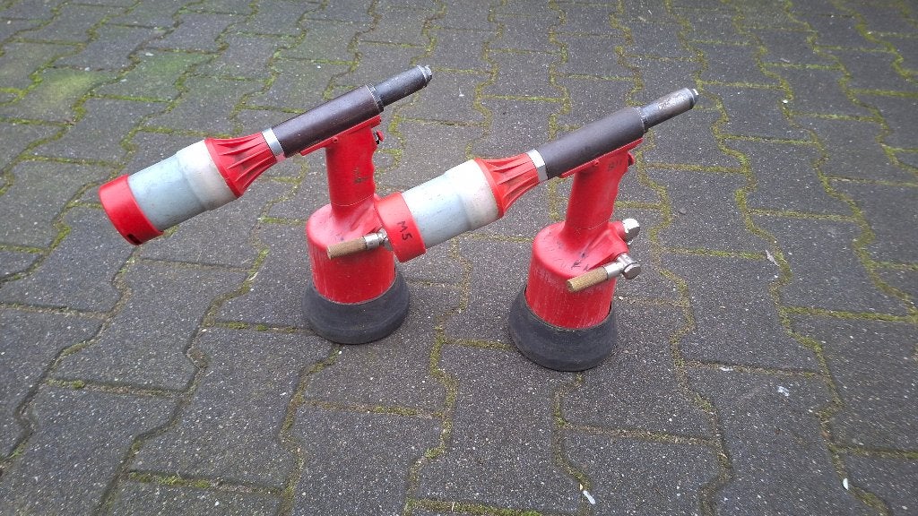 2x Far Rac 180 pneumatische popnagel tang blindklink tang, ,, Ophalen of Verzenden, Zo goed als nieuw, ,