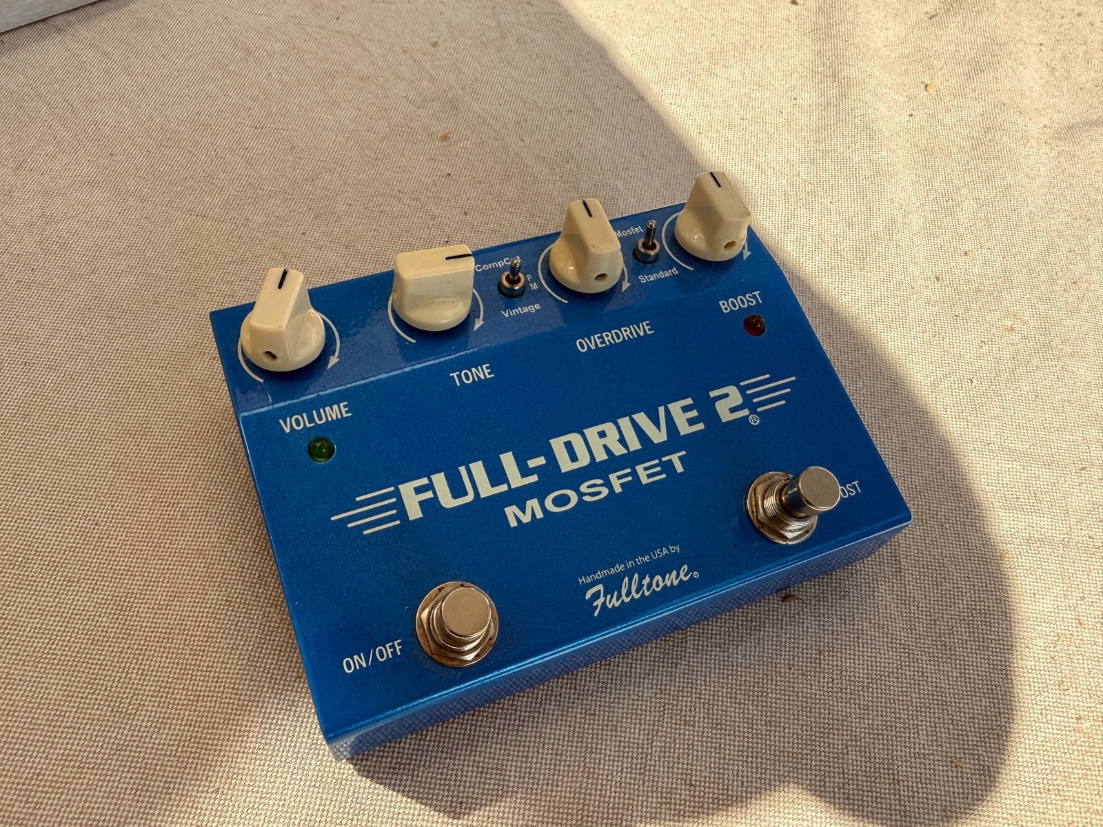 Fulltone Full-drive 2 mosfet, Ophalen of Verzenden, Zo goed als nieuw
