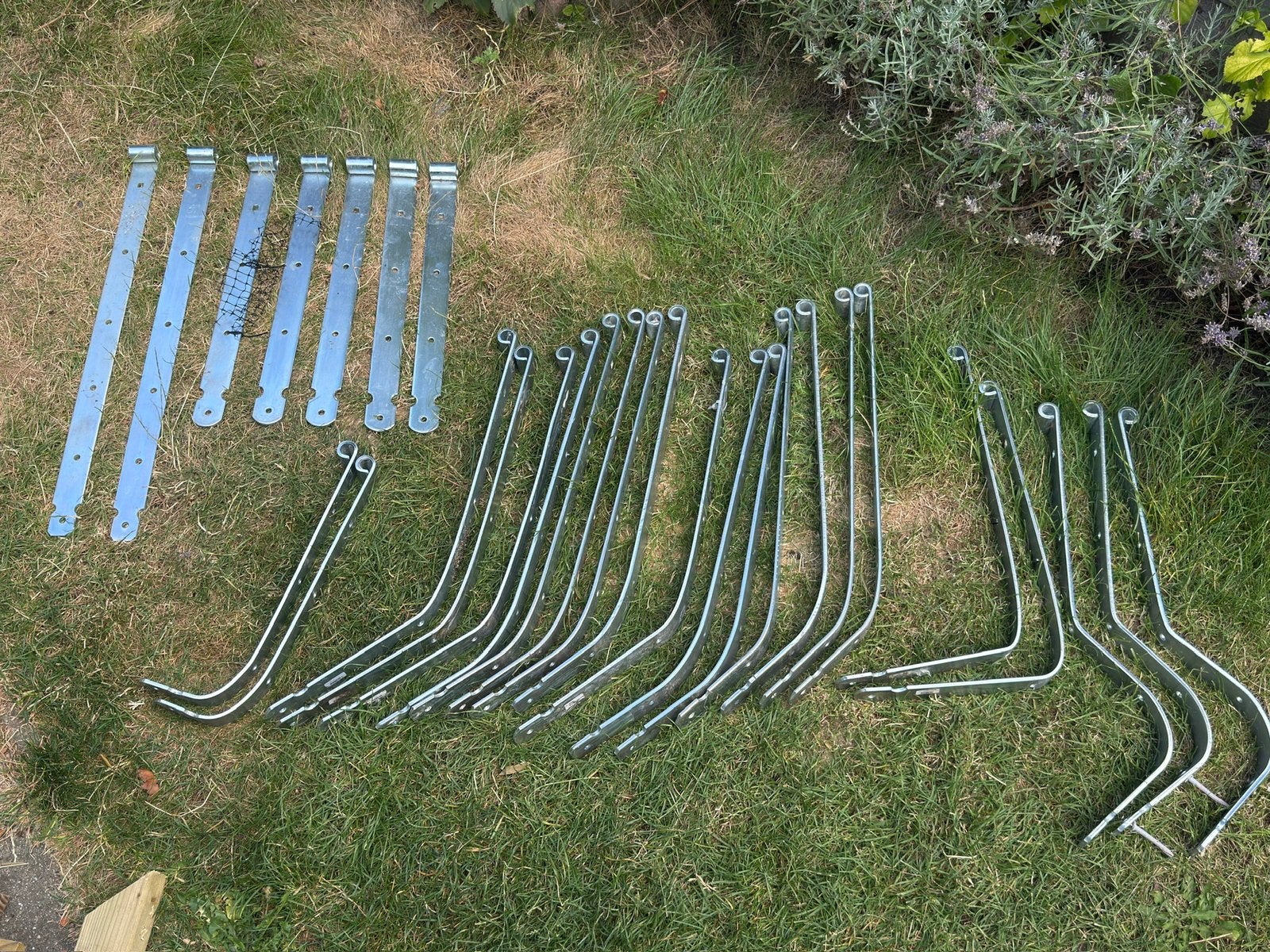 Hengen tbv tuinafzetting, Ophalen, Zo goed als nieuw, IJzer, Overige typen