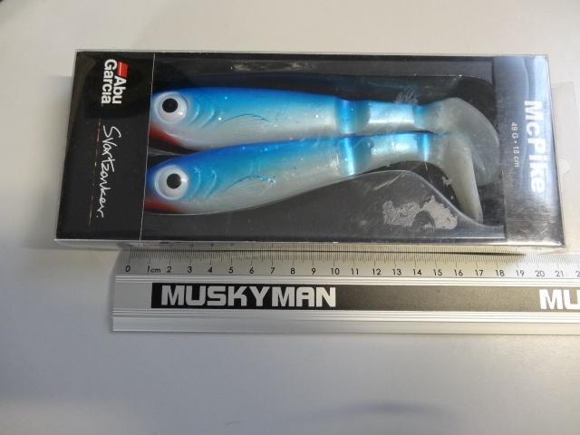 Kunstaas: Abu Garcia Svartzonker McPike 18 cm shads, Watersport en Boten, Hengelsport | Roofvissen, Verzenden, Nieuw, Overige typen