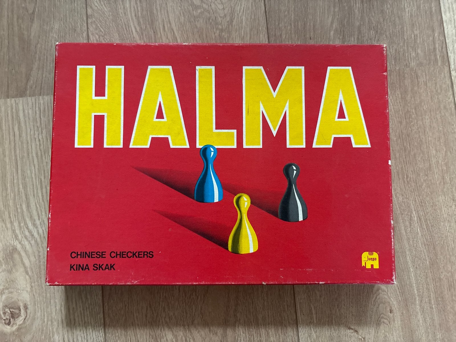Vintage Halma bordspel - Chinese Checkers, Hobby en Vrije tijd, Gezelschapsspellen | Bordspellen, Drie of vier spelers, Ophalen of Verzenden