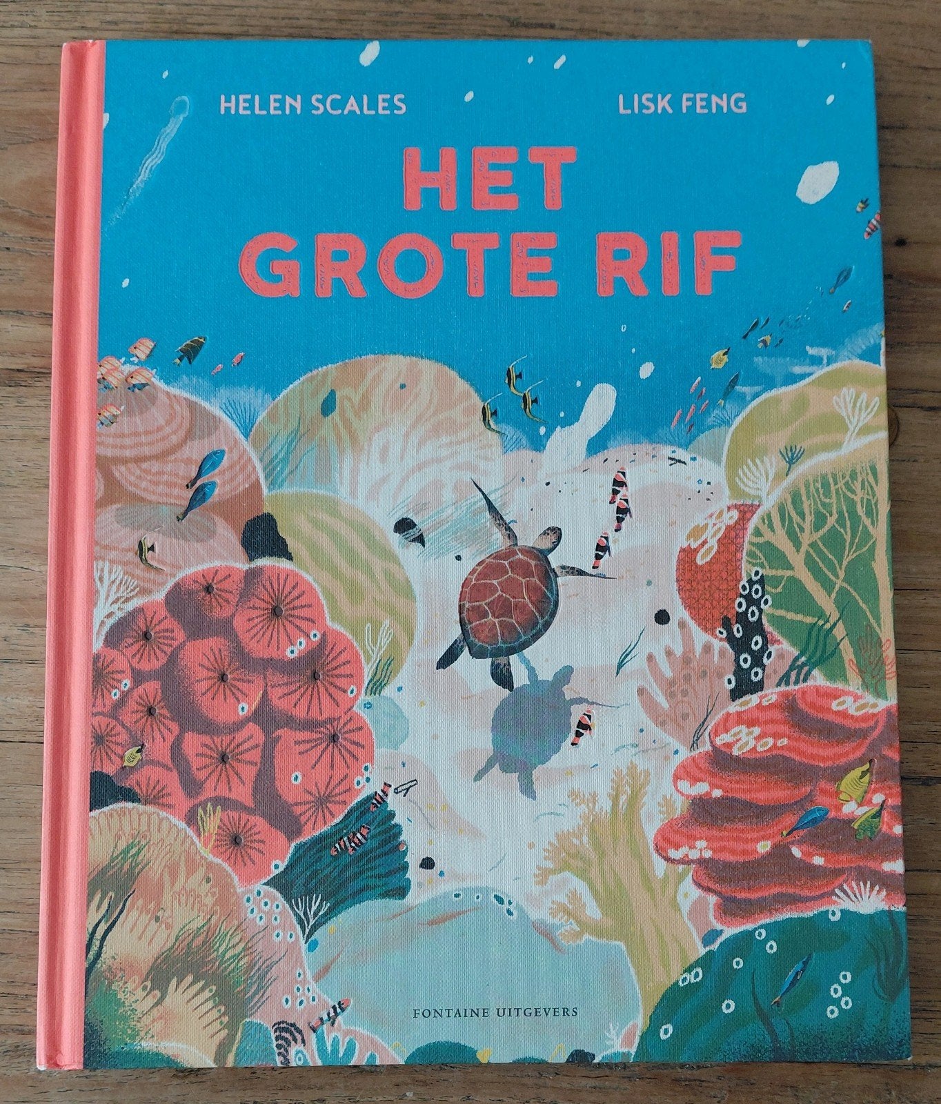 Het Grote Rif - Prachtig boek over het Groot Barrièrerif, Helen Scales, Ophalen of Verzenden, Zo goed als nieuw, Natuur algemeen