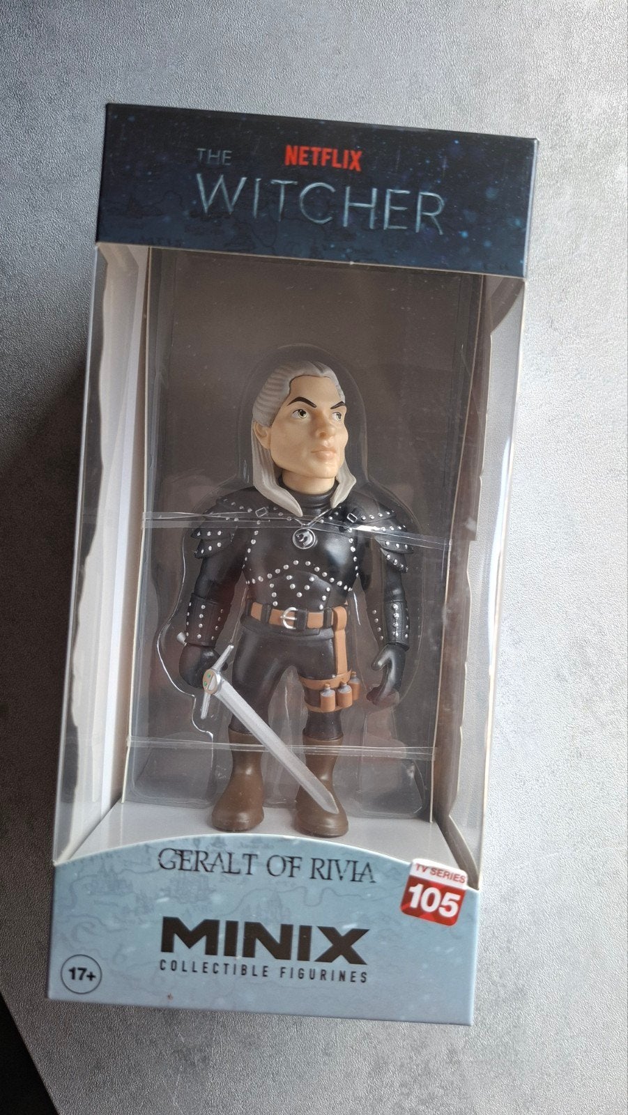 The Witcher Geralt of Rivia Minix Collectible Figurine, Ophalen of Verzenden, Nieuw