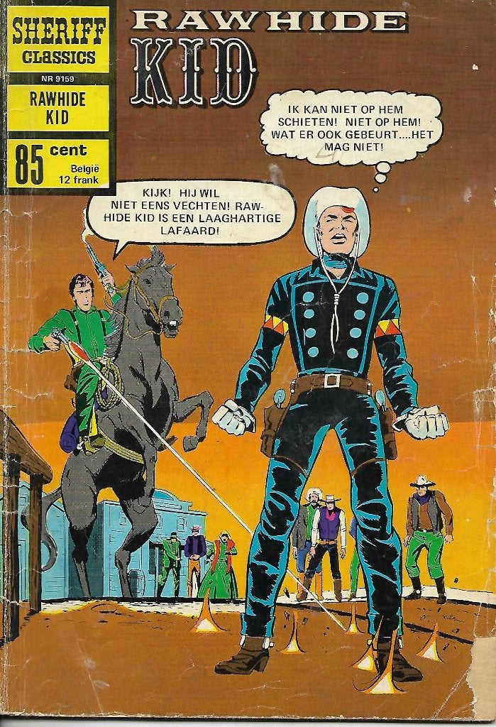 Sheriff Classics - Nr. 9159 Rawhide kid - De wraak, Boeken, Eén comic, Ophalen of Verzenden, Gelezen, Amerika