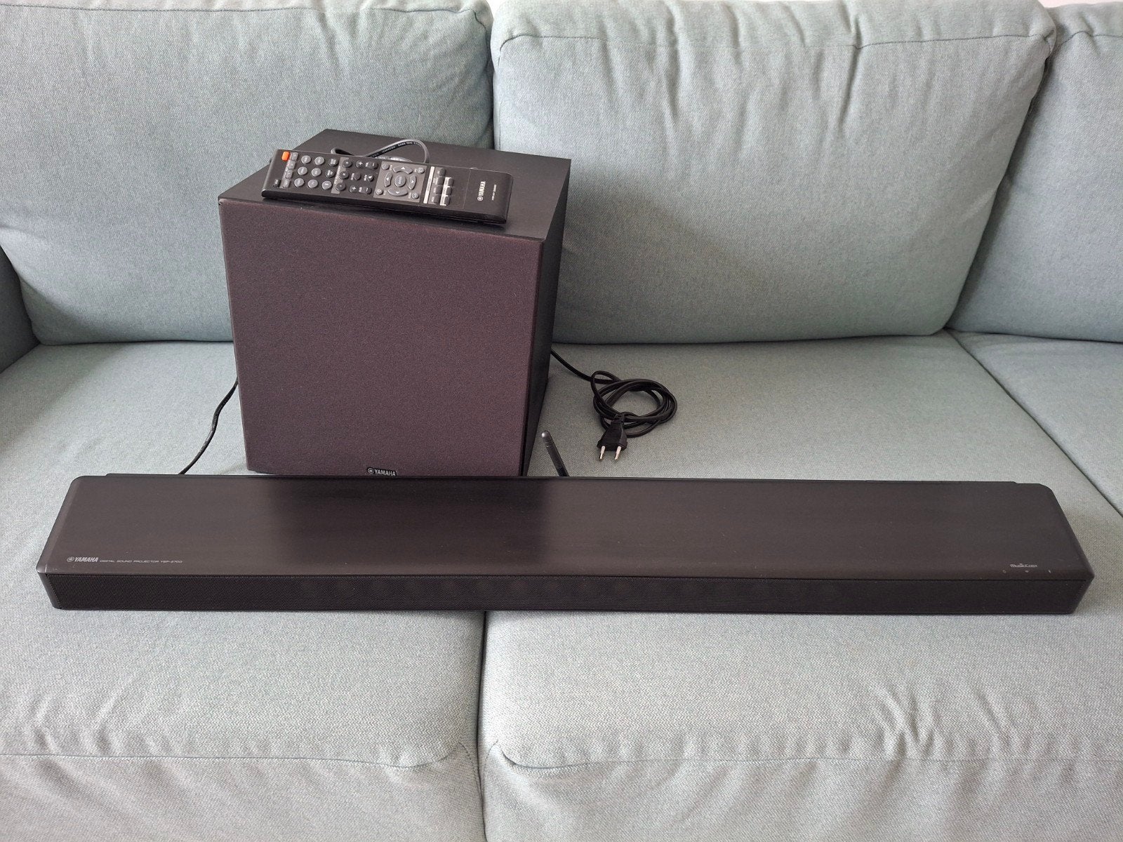 Yamaha MusicCast YSP-2700 + NS-WSW121, Ophalen, Bluetooth, Gebruikt