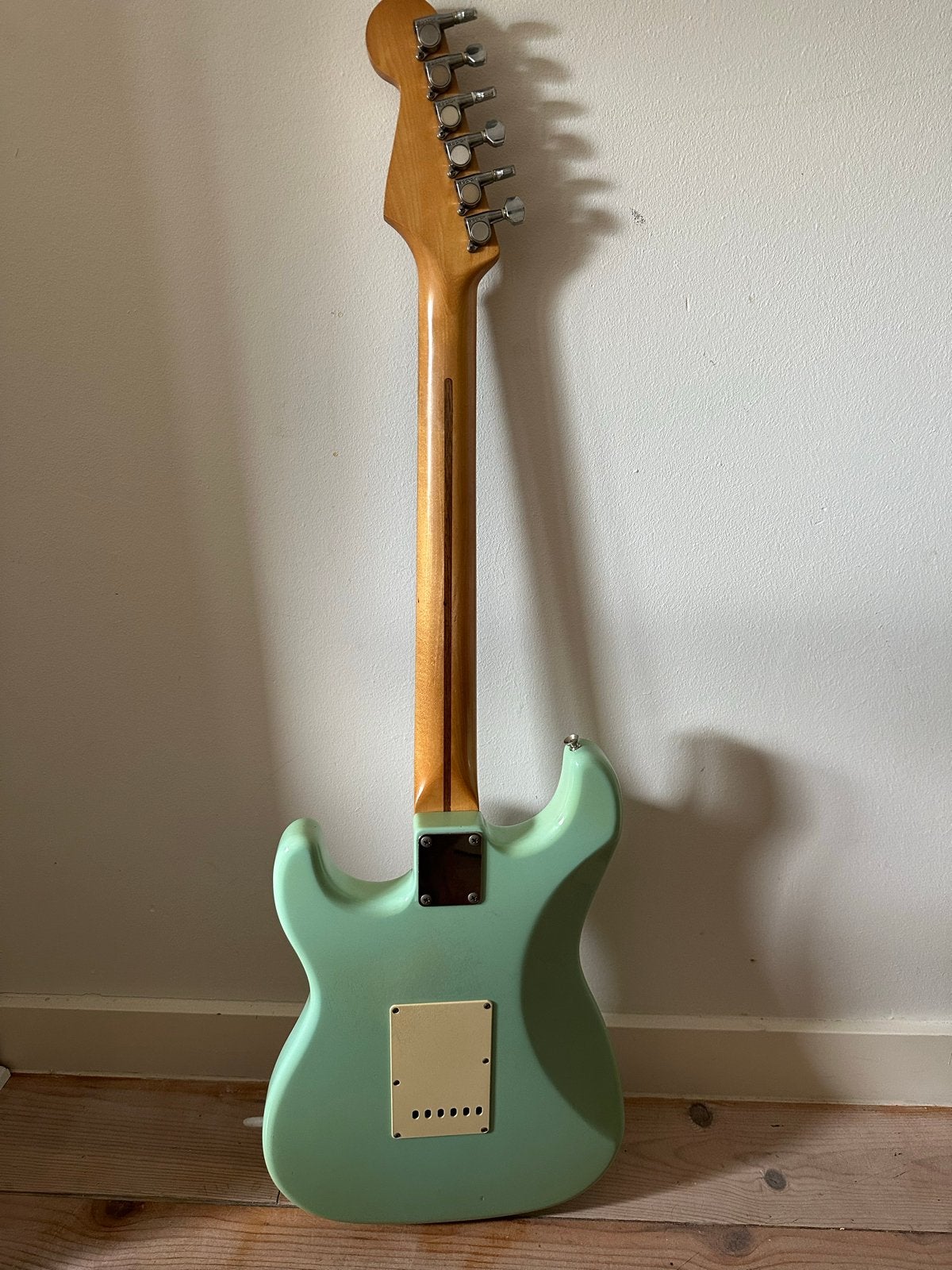 Squier Stratocaster Made in Japan 1990-1991, Ophalen, Gebruikt, Solid body, Fender