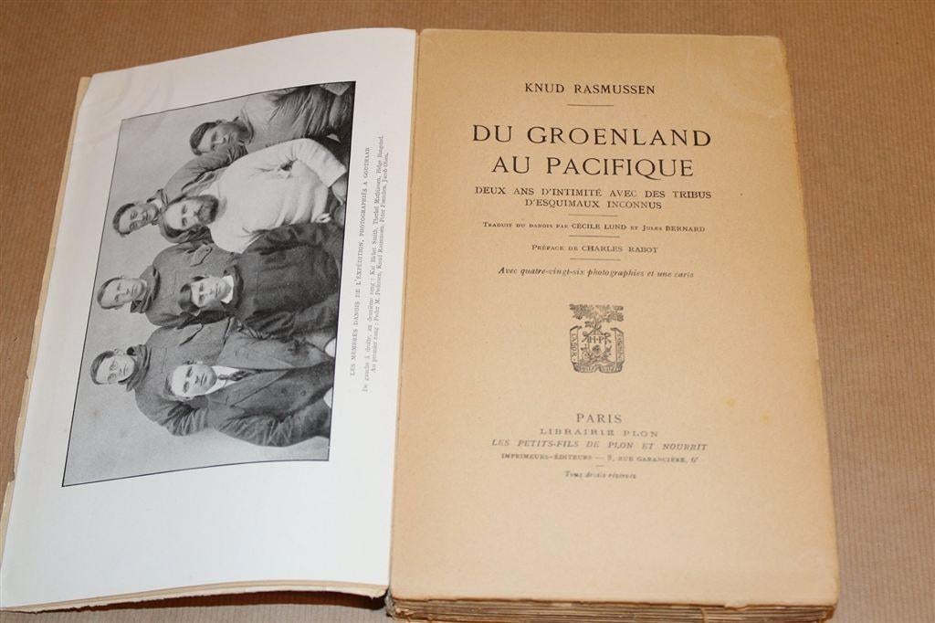 Knud Rasmussen [1929] — Leven met Onbekende Eskimo's, Ophalen of Verzenden, Gelezen, Europa