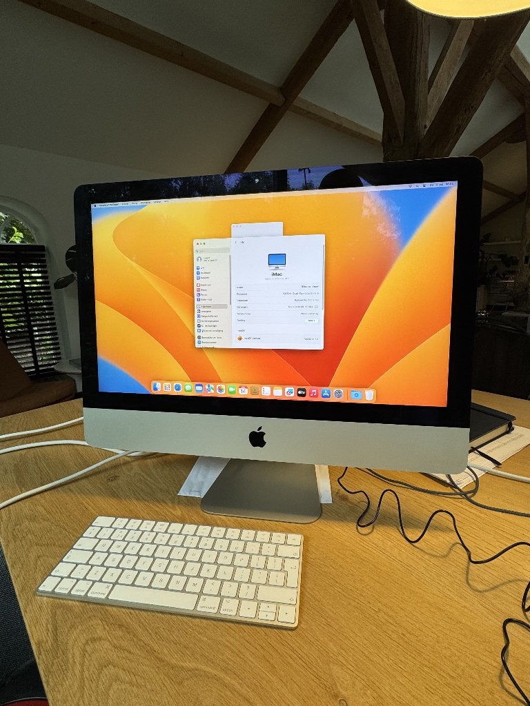 Apple iMac 21,5” Retina 4K 2017 | i5 3.4 GHz | 8GB | 1TB, Ophalen, Gebruikt, HDD en SSD, 8 GB