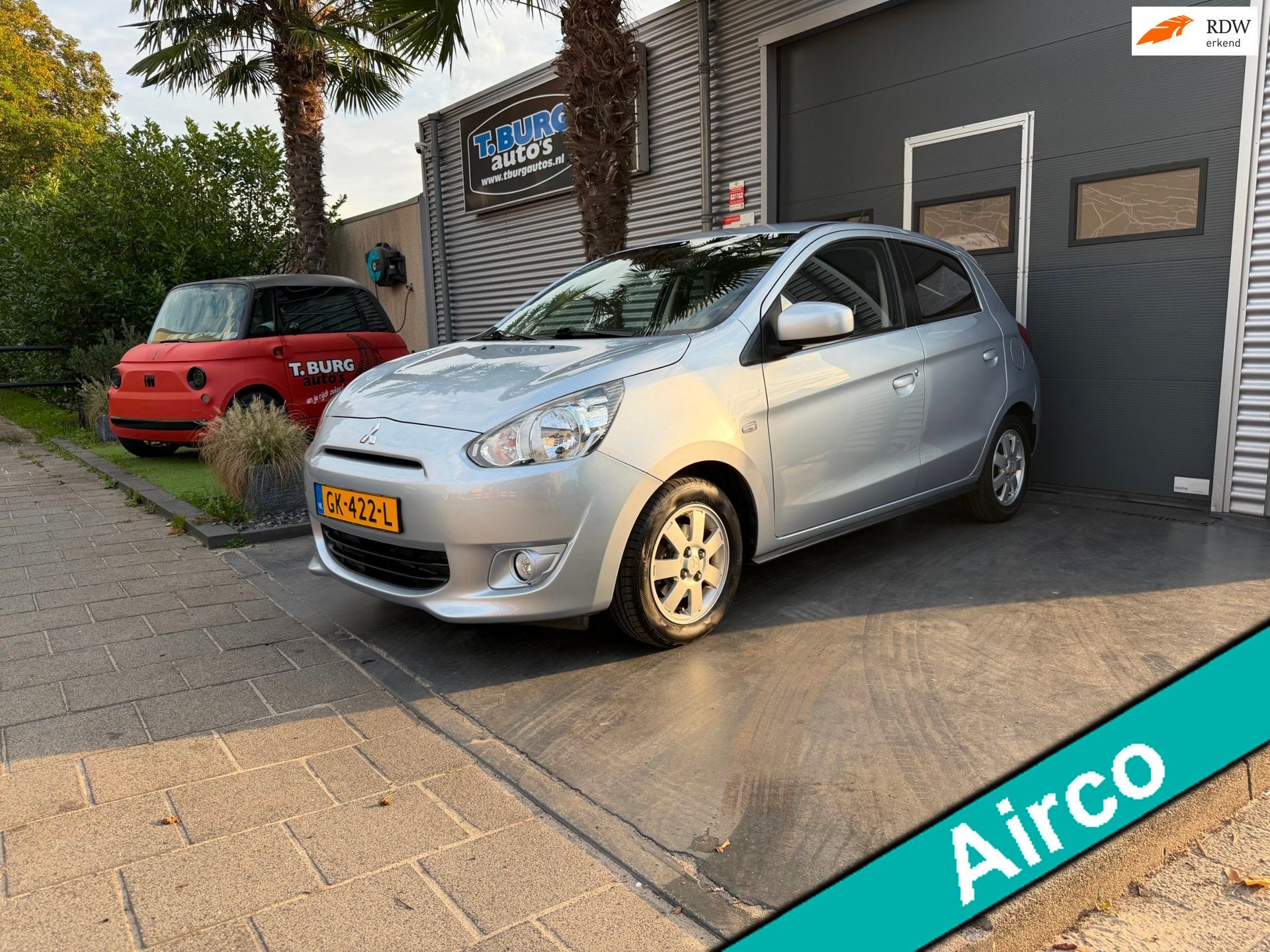 Mitsubishi Space Star 1.0 Bright AIRCO 1e Eigenaar Showhroom, Auto's, Voorwielaandrijving, Gebruikt, Origineel Nederlands, Bedrijf