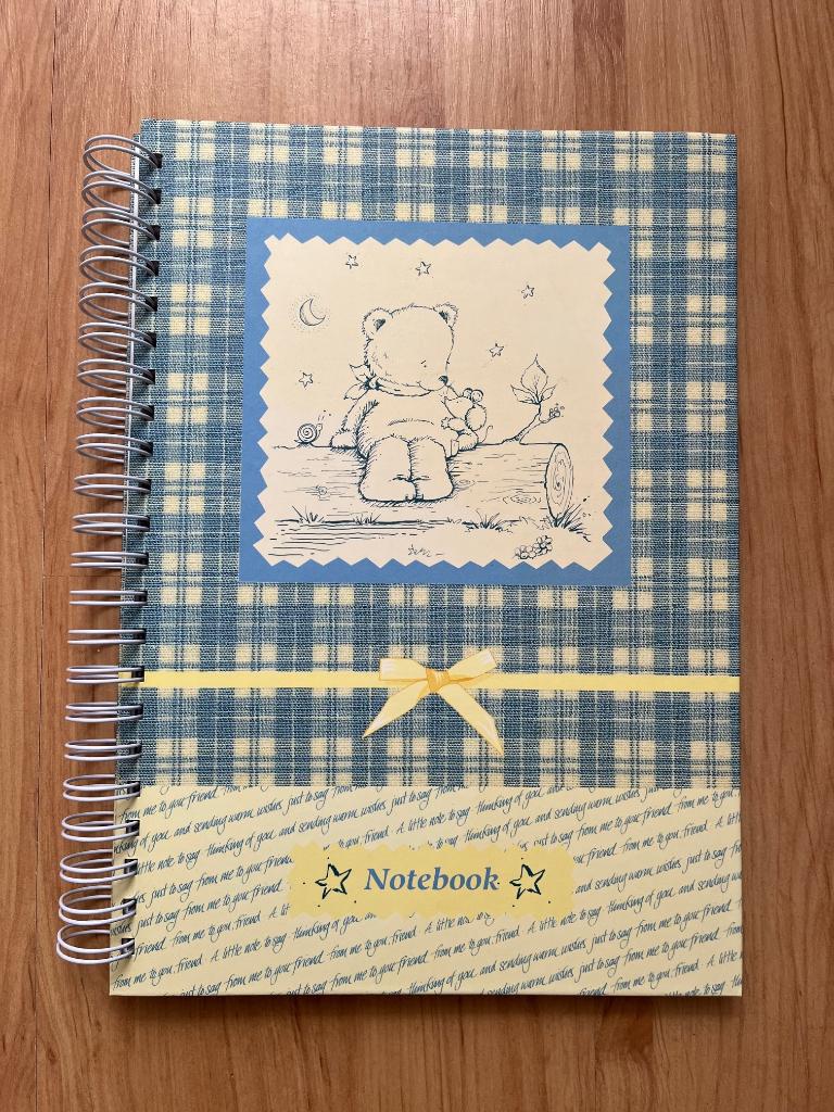 Notitieboek beer en muis, Diversen, Notitieboeken, Ophalen, Nieuw, A4