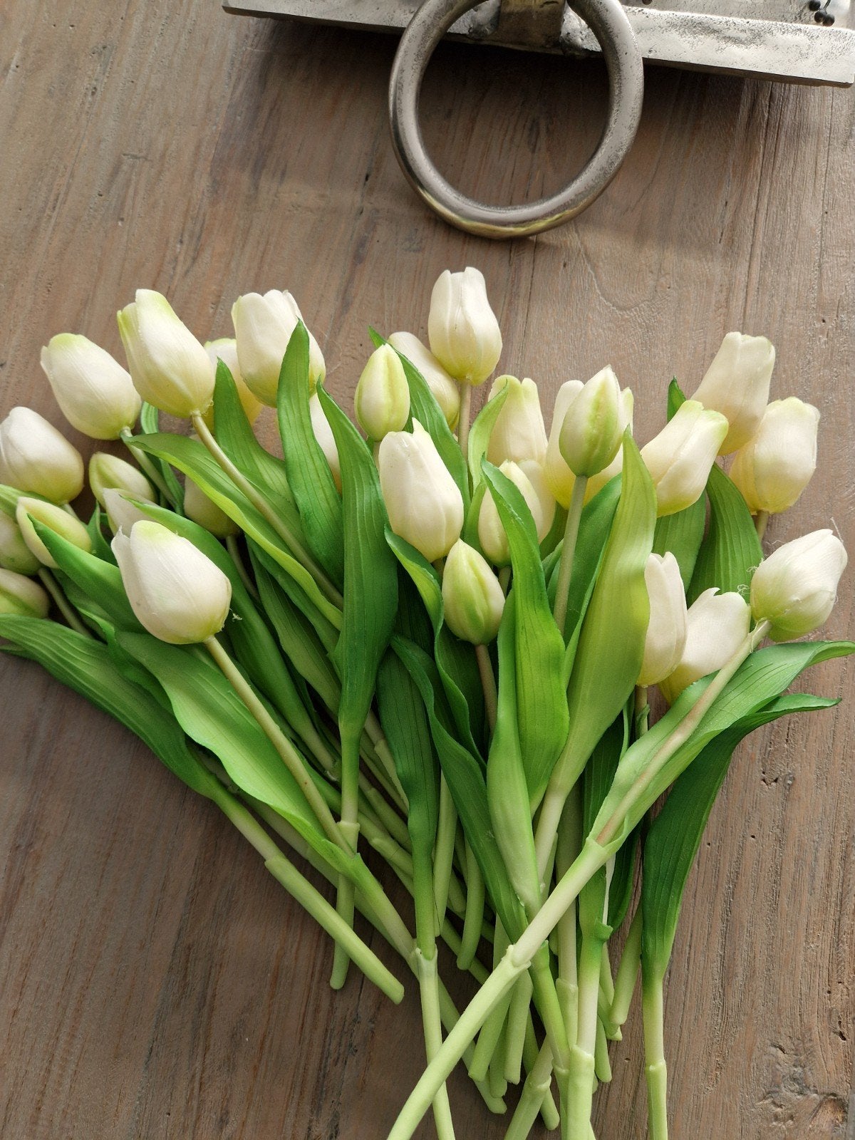 35x Realistische kunsttulpen, Ophalen