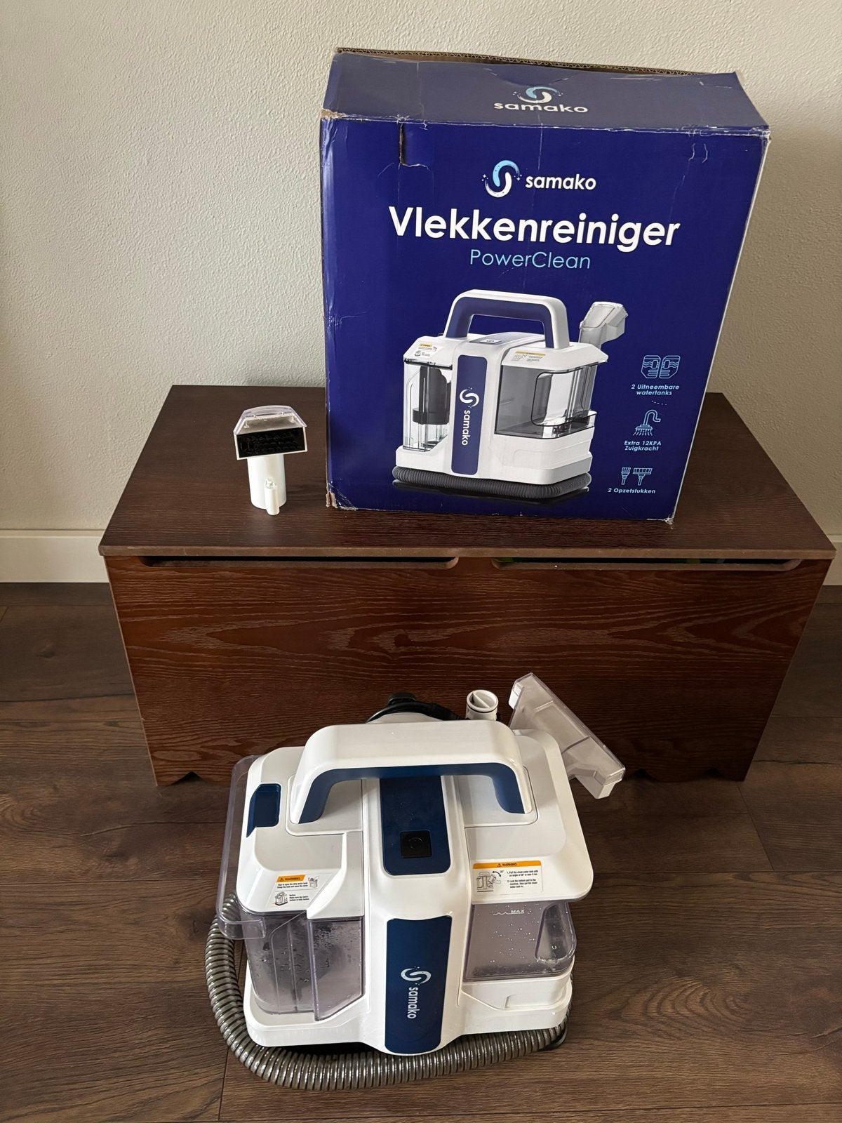 Samako Vlekkenreiniger PowerClean, Ophalen, Overige merken, Zo goed als nieuw, Vloerreiniger