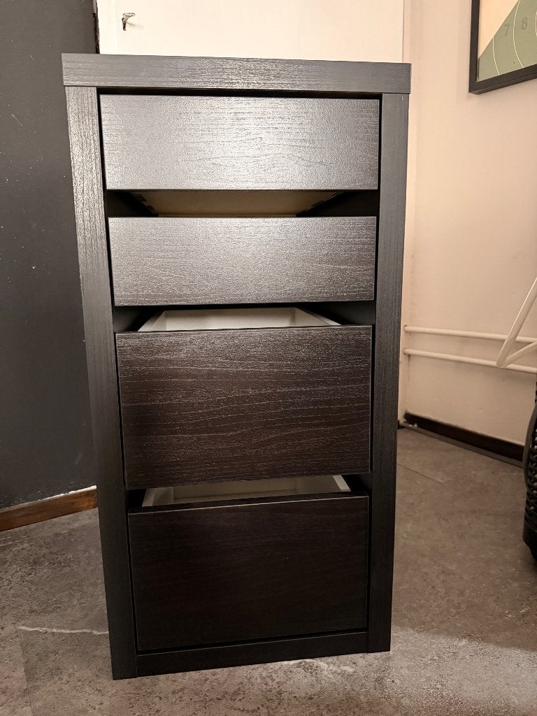 IKEA Micke ladeblok, Minder dan 50 cm, Ophalen of Verzenden, Zo goed als nieuw, 3 of 4 laden