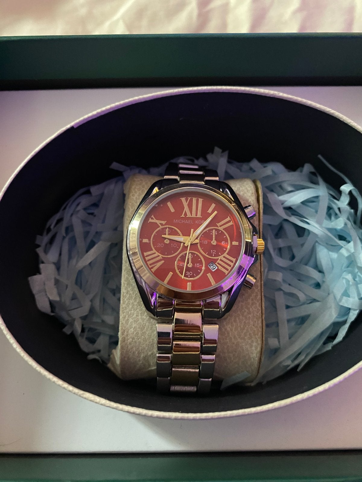 Michael kors dames horloge zo goed als nieuw, Ophalen of Verzenden, Zo goed als nieuw