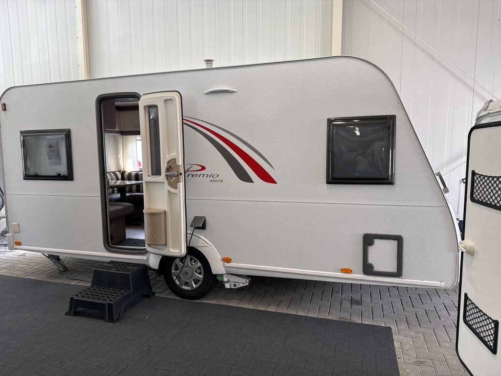 Bürstner Premio 450 TS, Rondzit, Ringverwarming, Bedrijf, 750 - 1000 kg