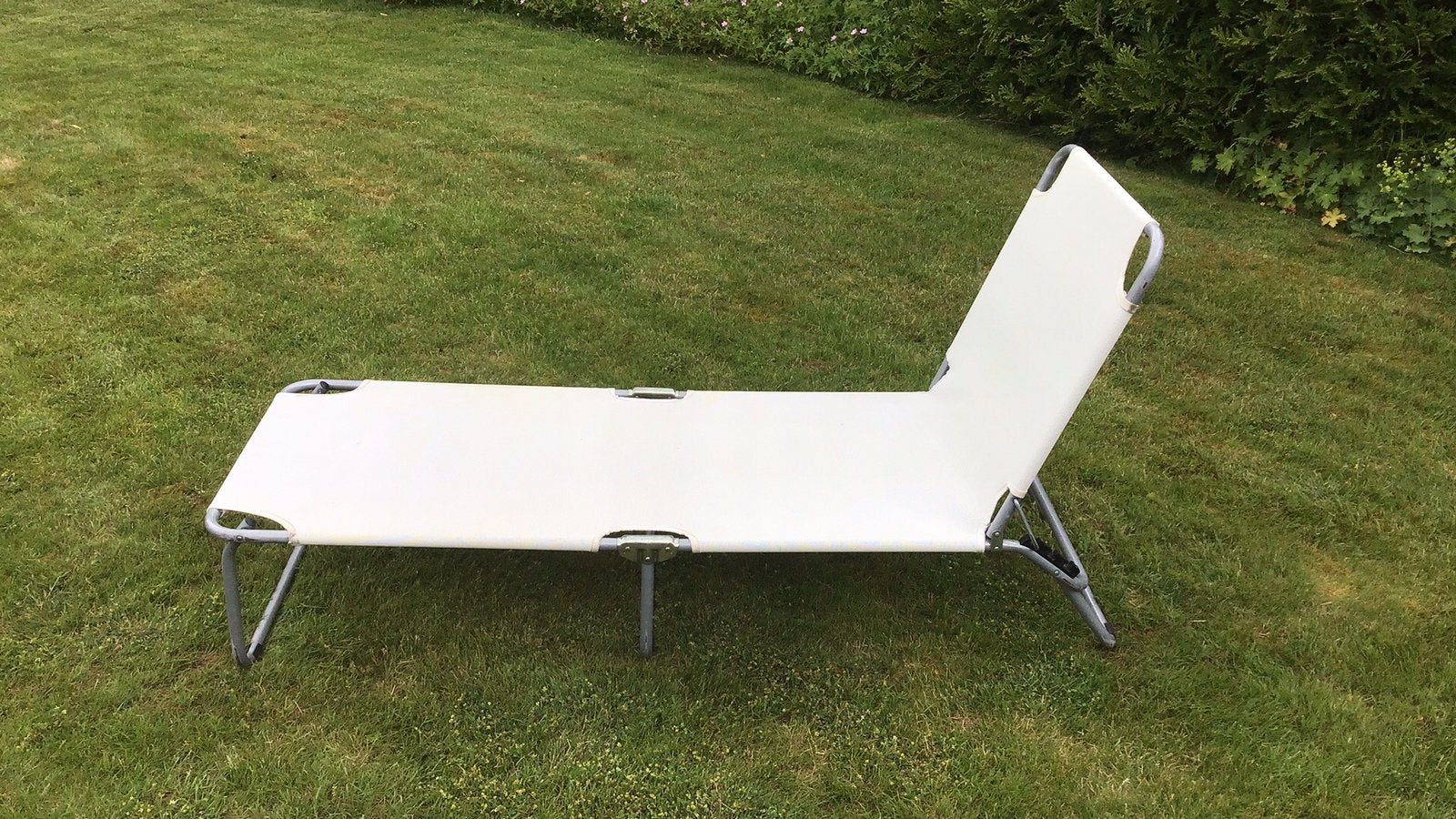 Ligbed, Ophalen of Verzenden, Gebruikt, Aluminium
